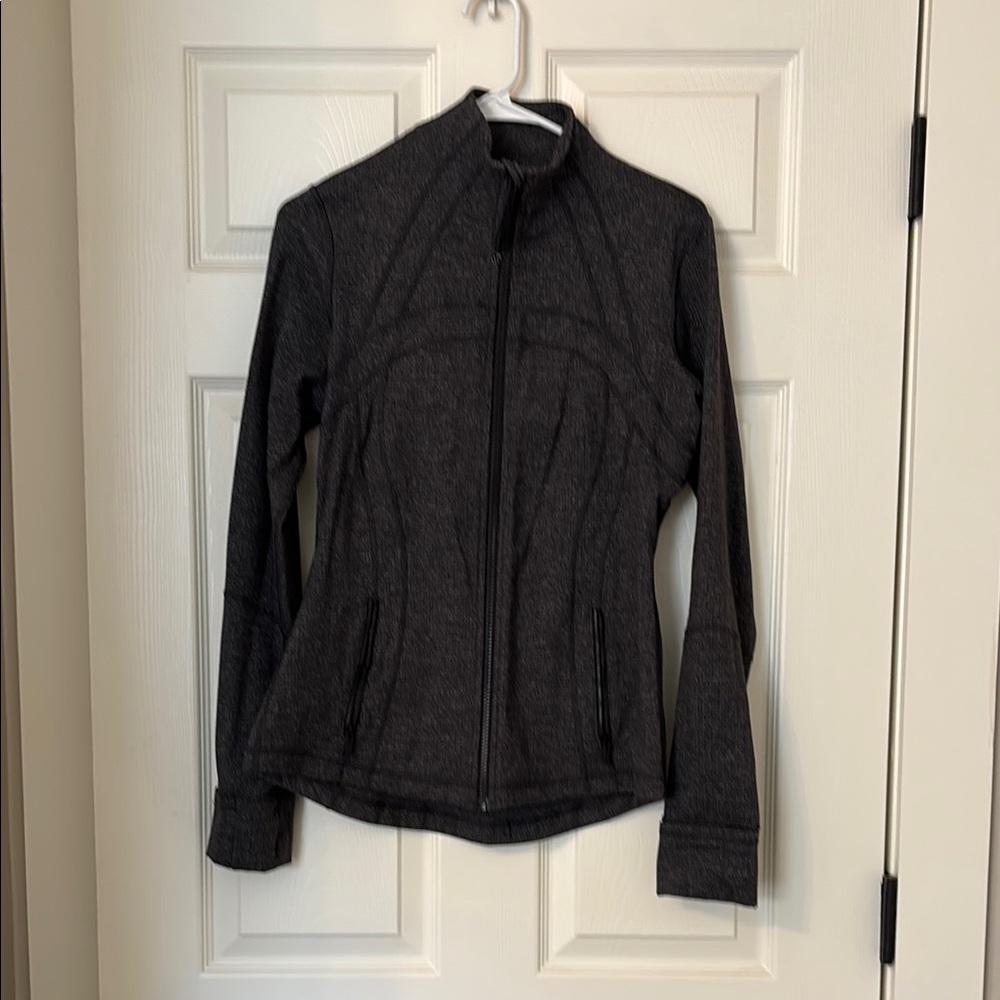 Lululemon Athletica Black Utility Jacket with Textured Performance Material